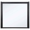 Leandro Dresser Mirror Burnished Black