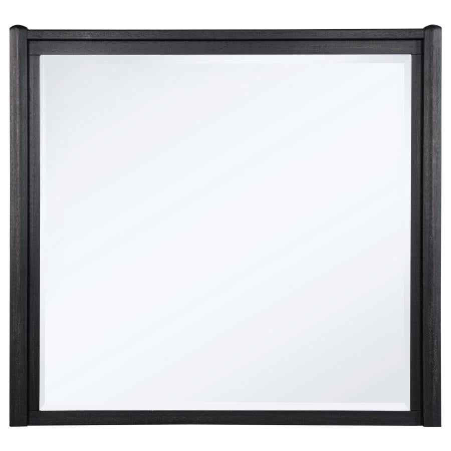 Leandro Dresser Mirror Burnished Black