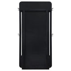Leandro 76-inch Full Length Floor Mirror Burnished Black
