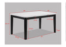 PASCAL 2224-6P (6-Piece Dining Set)