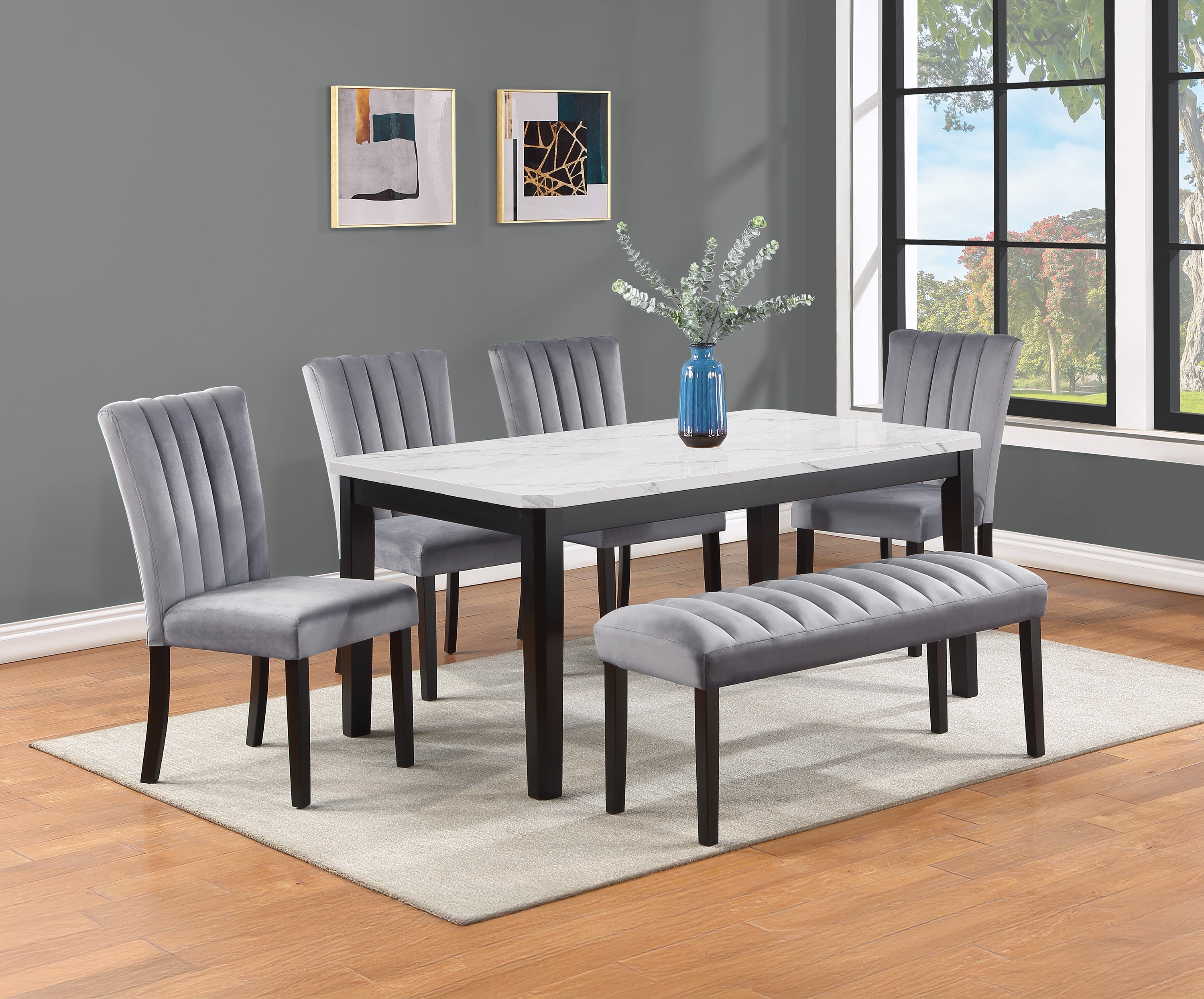 PASCAL 2224-6P (6-Piece Dining Set)