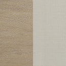Solano 83-inch California King Canopy Bed Weathered Mango