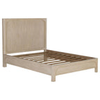 Home & Sleep Outlet - Solano 56-inch Queen Panel Bed Weathered Mango