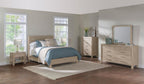 Home & Sleep Outlet - Solano 56-inch Queen Panel Bed Weathered Mango