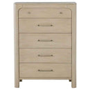 Solano 5-drawer Bedroom Chest of Drawers Weathered Mango