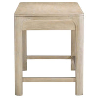 Solano 2-drawer Makeup Table Vanity Desk Weathered Mango