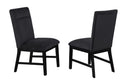 SEBASTIAN 2225-5P/2225BK (6-Piece Dining Set)