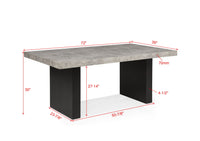 SEBASTIAN 2225-5P (6-Piece Dining Set)