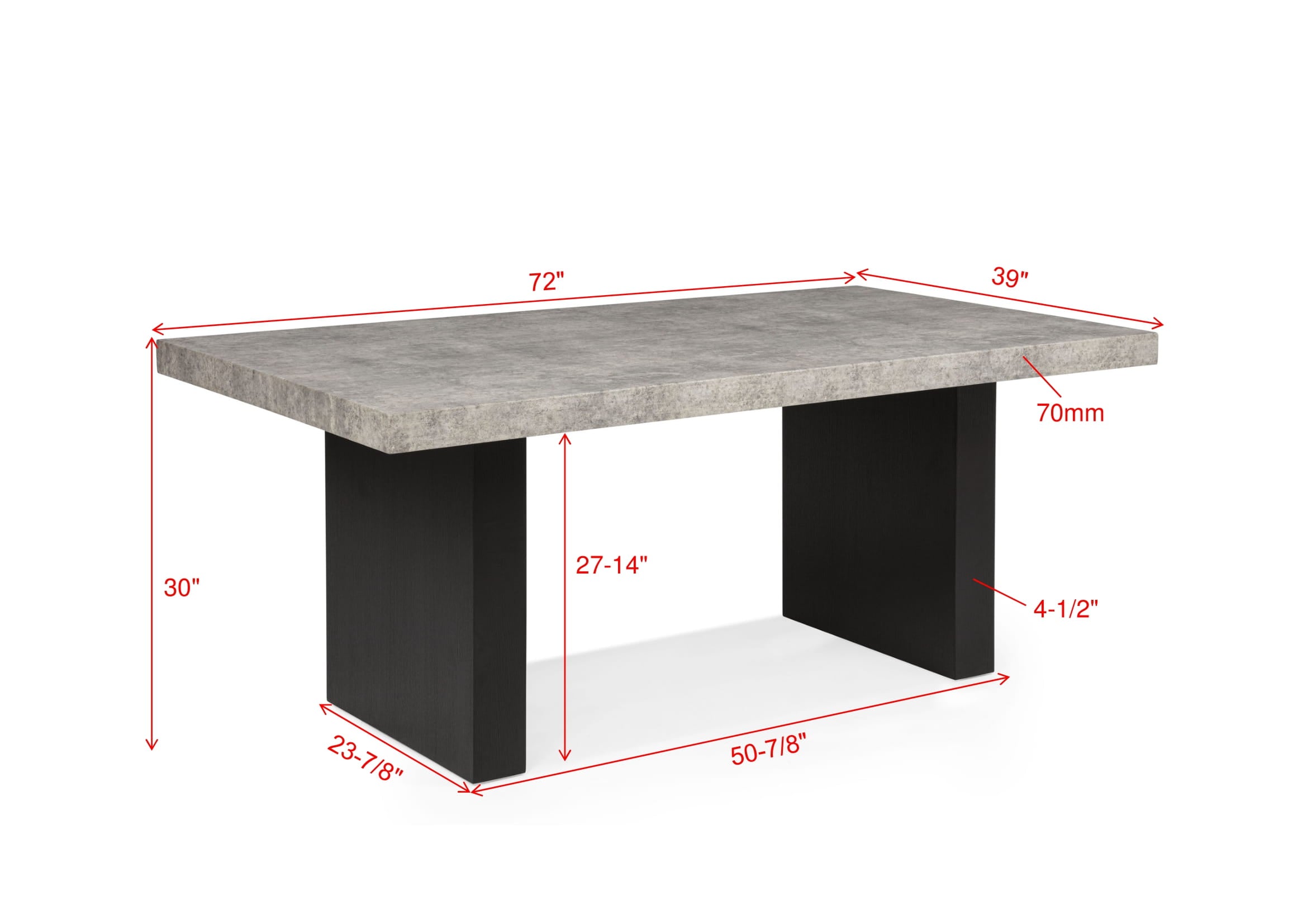 SEBASTIAN 2225-5P (6-Piece Dining Set)