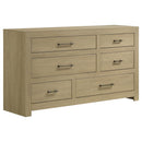 Hendricks 4-piece Queen Bedroom Set Light Oak