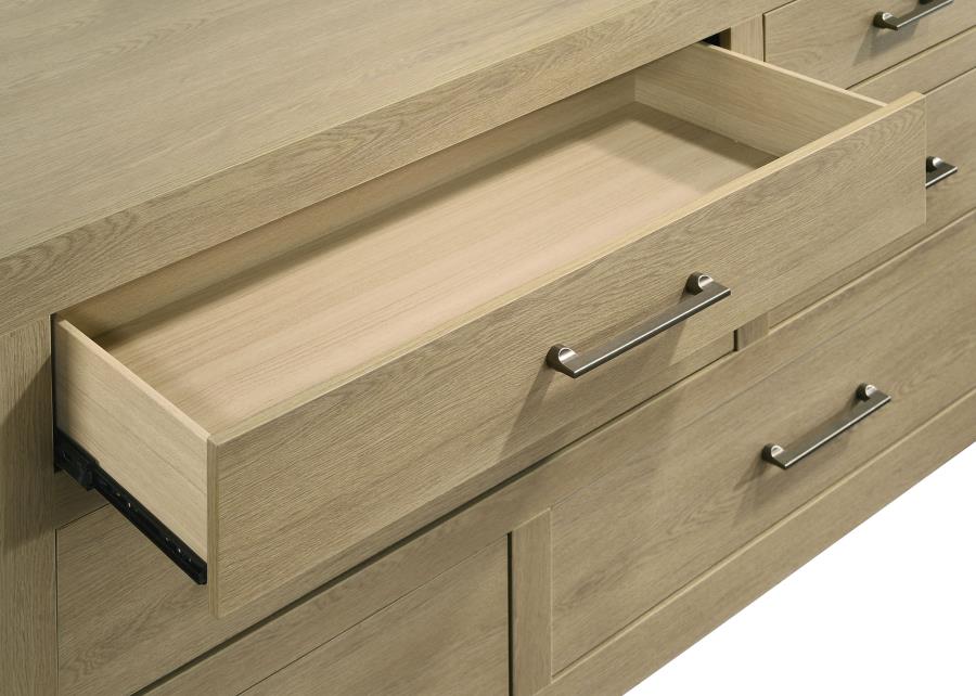 Hendricks 5-piece California King Bedroom Set Light Oak