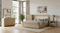 Hendricks 5-piece Queen Bedroom Set Light Oak