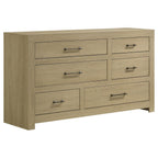 Hendricks 5-piece Queen Bedroom Set Light Oak