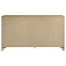 Hendricks 6-drawer Bedroom Dresser Storage Cabinet Light Oak