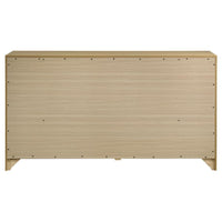 Hendricks 6-drawer Bedroom Dresser Storage Cabinet Light Oak
