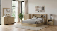 Hendricks 6-drawer Bedroom Dresser Storage Cabinet Light Oak
