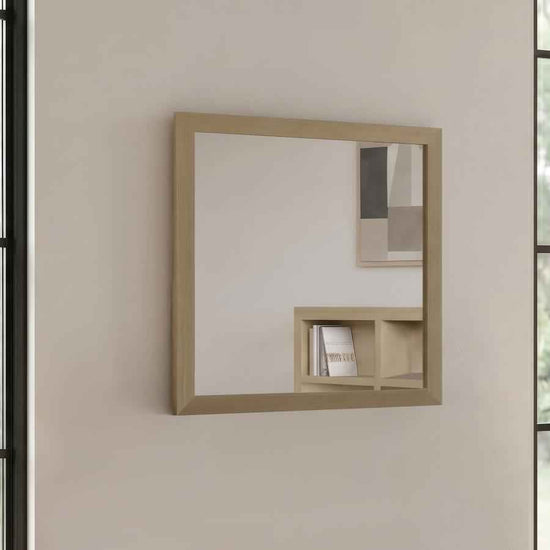 Hendricks Dresser Mirror Light Oak