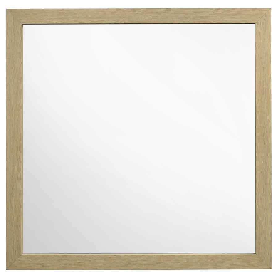 Hendricks Dresser Mirror Light Oak