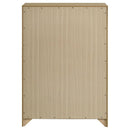 Hendricks 5-drawer Bedroom Chest of Drawers Light Oak