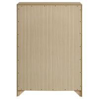 Hendricks 5-drawer Bedroom Chest of Drawers Light Oak