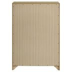 Home & Sleep Outlet - Hendricks 5-drawer Bedroom Chest of Drawers Light Oak