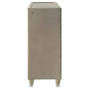 Lorient 8-drawer LED Bedroom Dresser Cabinet Ivory and Camel
