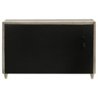 Home & Sleep Outlet - Lorient 8-drawer LED Bedroom Dresser Cabinet Ivory and Camel