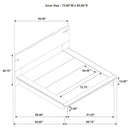 Stillwater California King Platform Bed