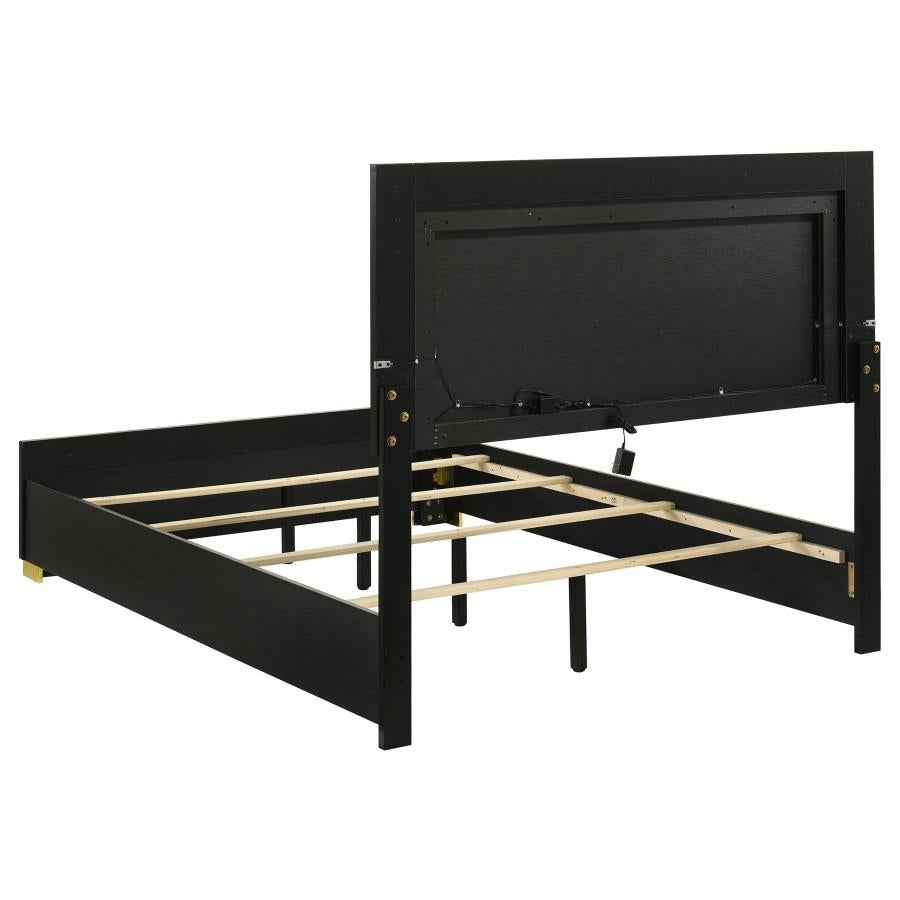 Marceline 5-piece Full Bedroom Set Black