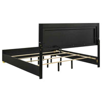 Marceline 4-piece Eastern King Bedroom Set Black