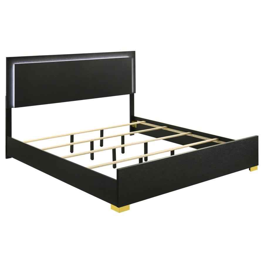 Marceline 5-piece Eastern King Bedroom Set Black
