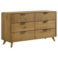 Bennett 5-piece Eastern King Bedroom Set Light Oak