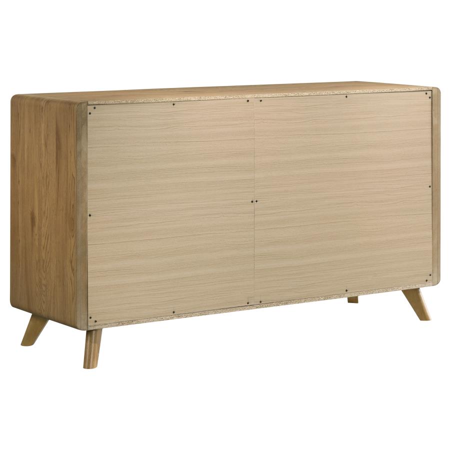 Bennett 4-piece Queen Bedroom Set Light Oak