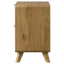 Bennett 2-drawer Bedroom Nightstand Bedside Table Light Oak