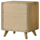 Bennett 2-drawer Bedroom Nightstand Bedside Table Light Oak