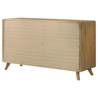 Bennett 6-drawer Bedroom Dresser Cabinet Light Oak