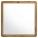 Bennett Bedroom Dresser Mirror Light Oak