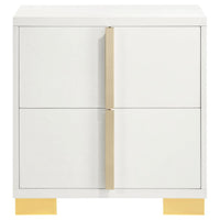 Marceline 4-piece Eastern King Bedroom Set White