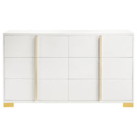 Marceline 4-piece Eastern King Bedroom Set White
