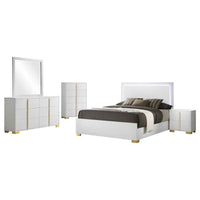 Marceline 5-piece Queen Bedroom Set White - Home & Sleep Outlet