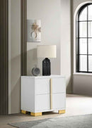 Marceline 2-drawer Nightstand White - Home & Sleep Outlet