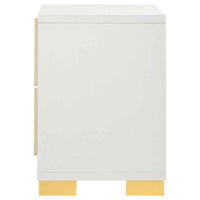 Marceline 2-drawer Nightstand White - Home & Sleep Outlet