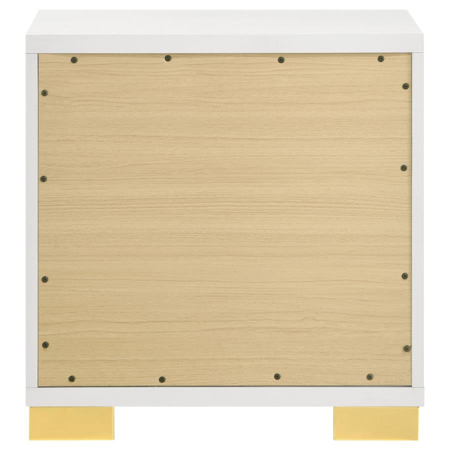 Marceline 2-drawer Nightstand White - Home & Sleep Outlet