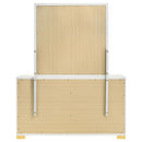 Marceline 6-drawer Dresser with Mirror White - Home & Sleep Outlet