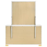 Marceline 6-drawer Dresser with Mirror White - Home & Sleep Outlet
