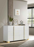 Marceline 6-drawer Dresser White - Home & Sleep Outlet