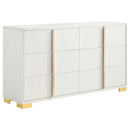 Marceline 6-drawer Dresser White - Home & Sleep Outlet