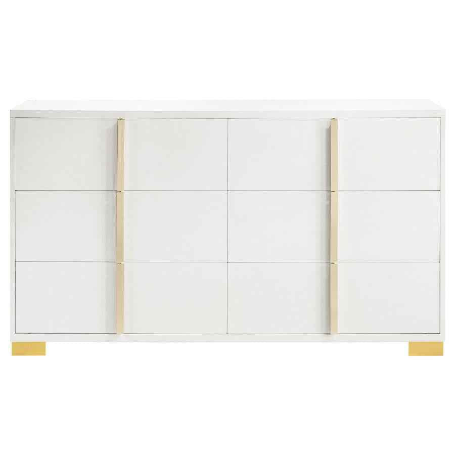 Marceline 6-drawer Dresser White - Home & Sleep Outlet
