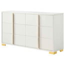 Marceline 6-drawer Dresser White - Home & Sleep Outlet