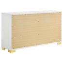 Marceline 6-drawer Dresser White - Home & Sleep Outlet